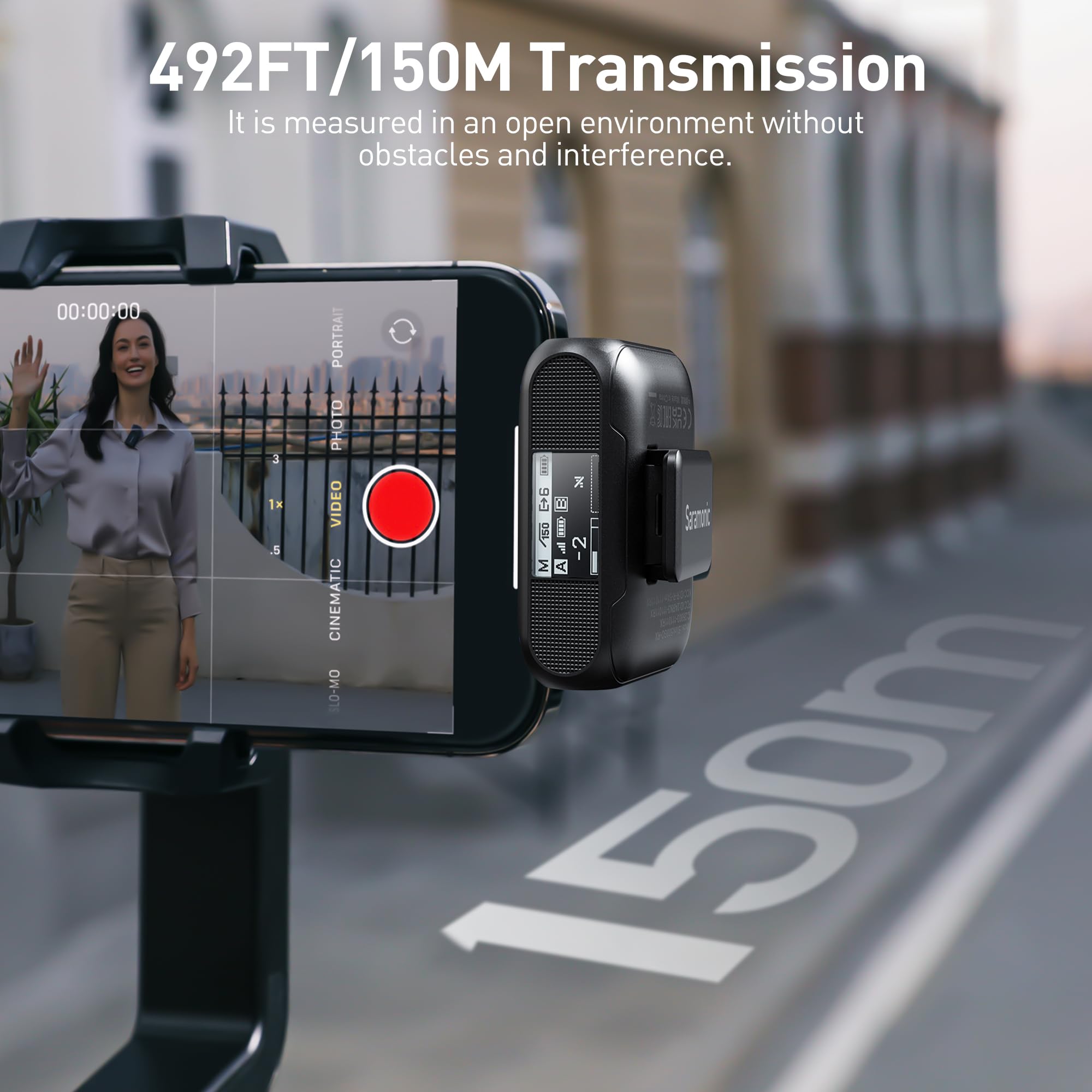 Foto 4 | Micrófono Lavalier Inalámbrico Saramonic Blink500b2+ Para Smartphone - Venta Internacional.