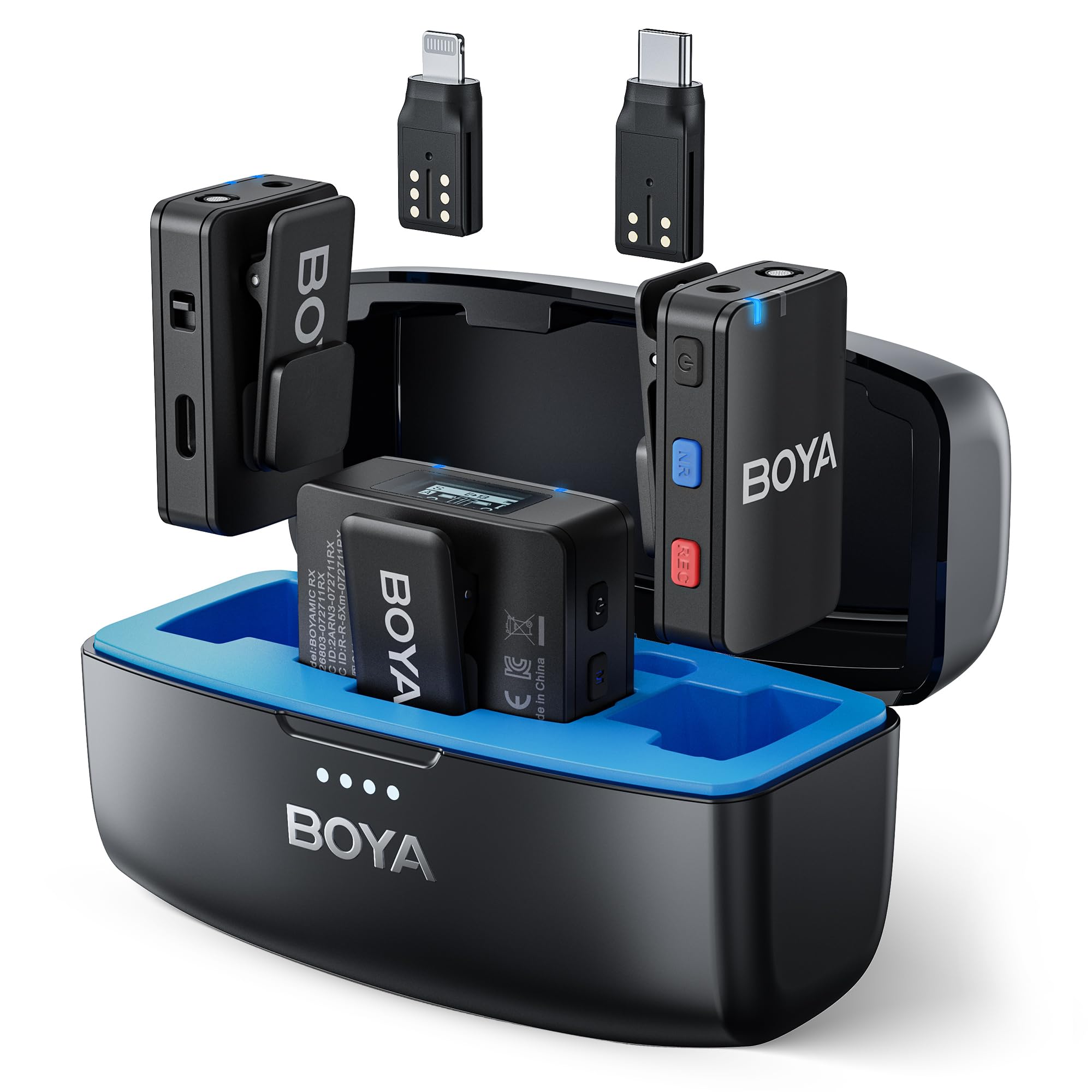 Foto 2 pulgar | Micrófono Lavalier Inalámbrico Boyamic Para Iphone/android - Venta Internacional.
