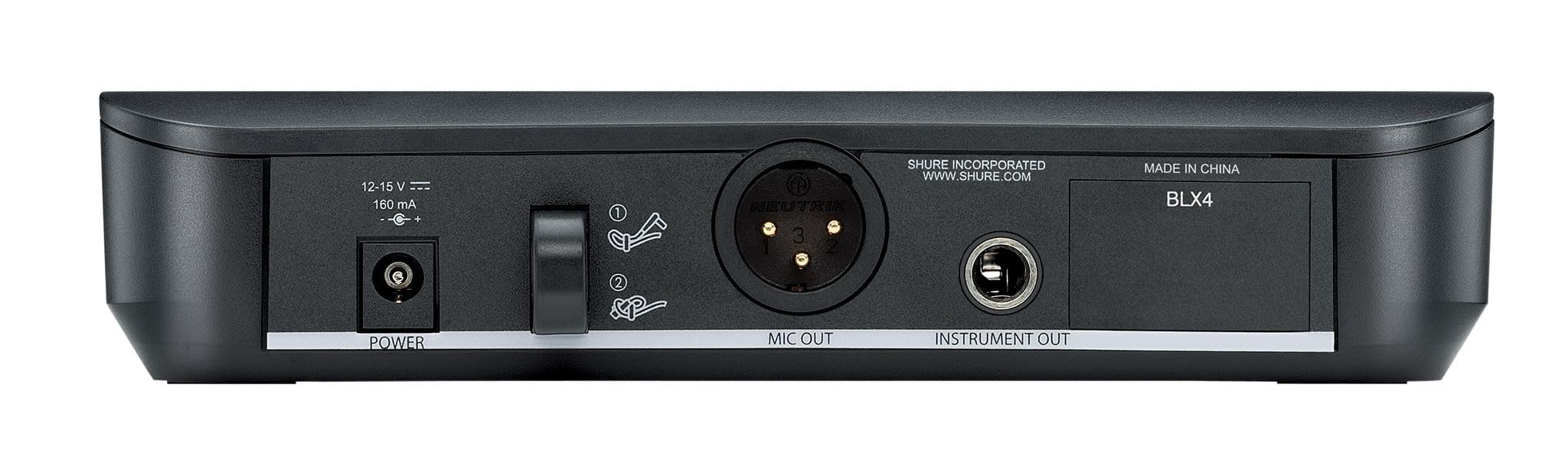 Foto 5 | Sistema De Micrófono Inalámbrico Shure Blx24/pg58 Con Batería De 14 Horas - Venta Internacional.