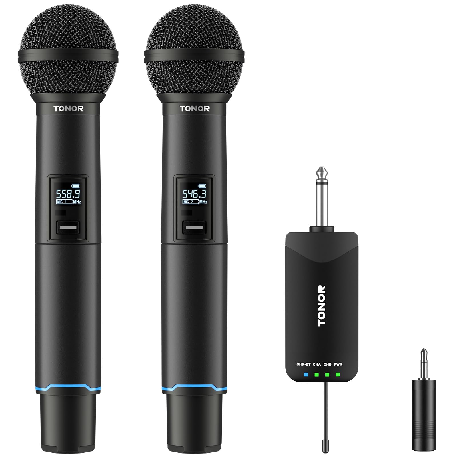 Foto 2 pulgar | Micrófono Inalámbrico Tonor Tw720 Recargable Bluetooth Uhf - Venta Internacional.