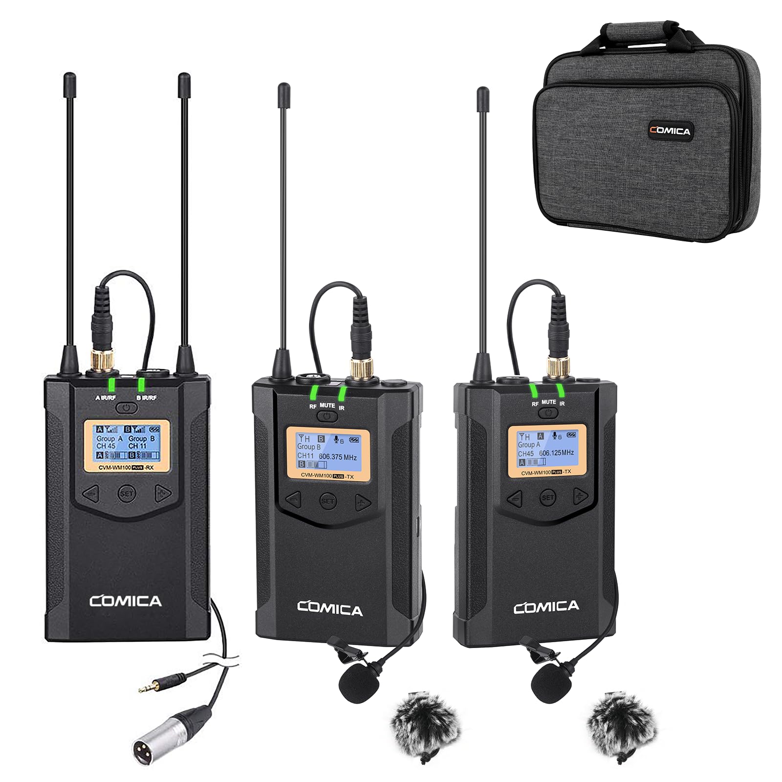 Foto 1 | Sistema De Micrófono Inalámbrico Comica Cvm-wm100plus Para Cámaras - Venta Internacional.