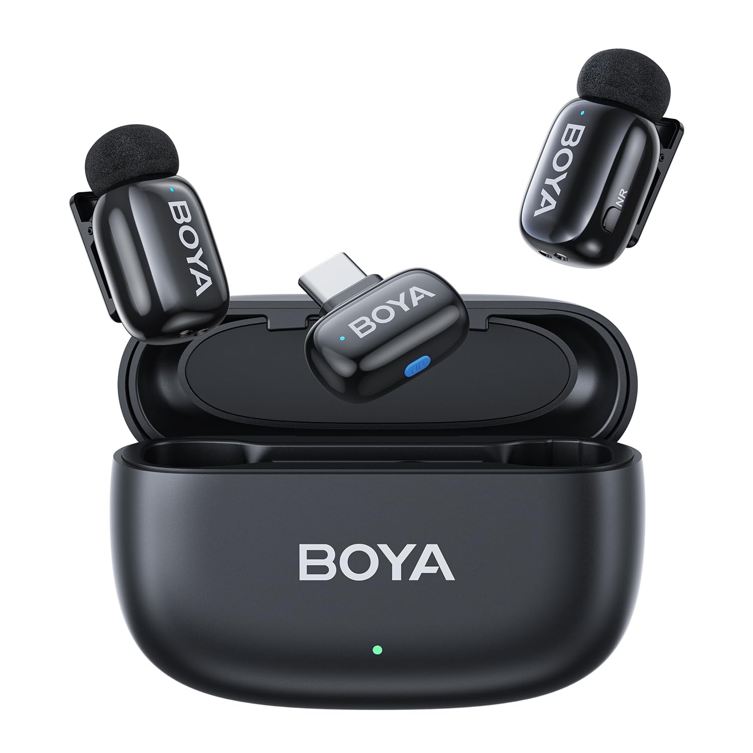 Micrófono Lavalier Inalámbrico Boya Mini Para Android/pc Usb-c - Venta Internacional.