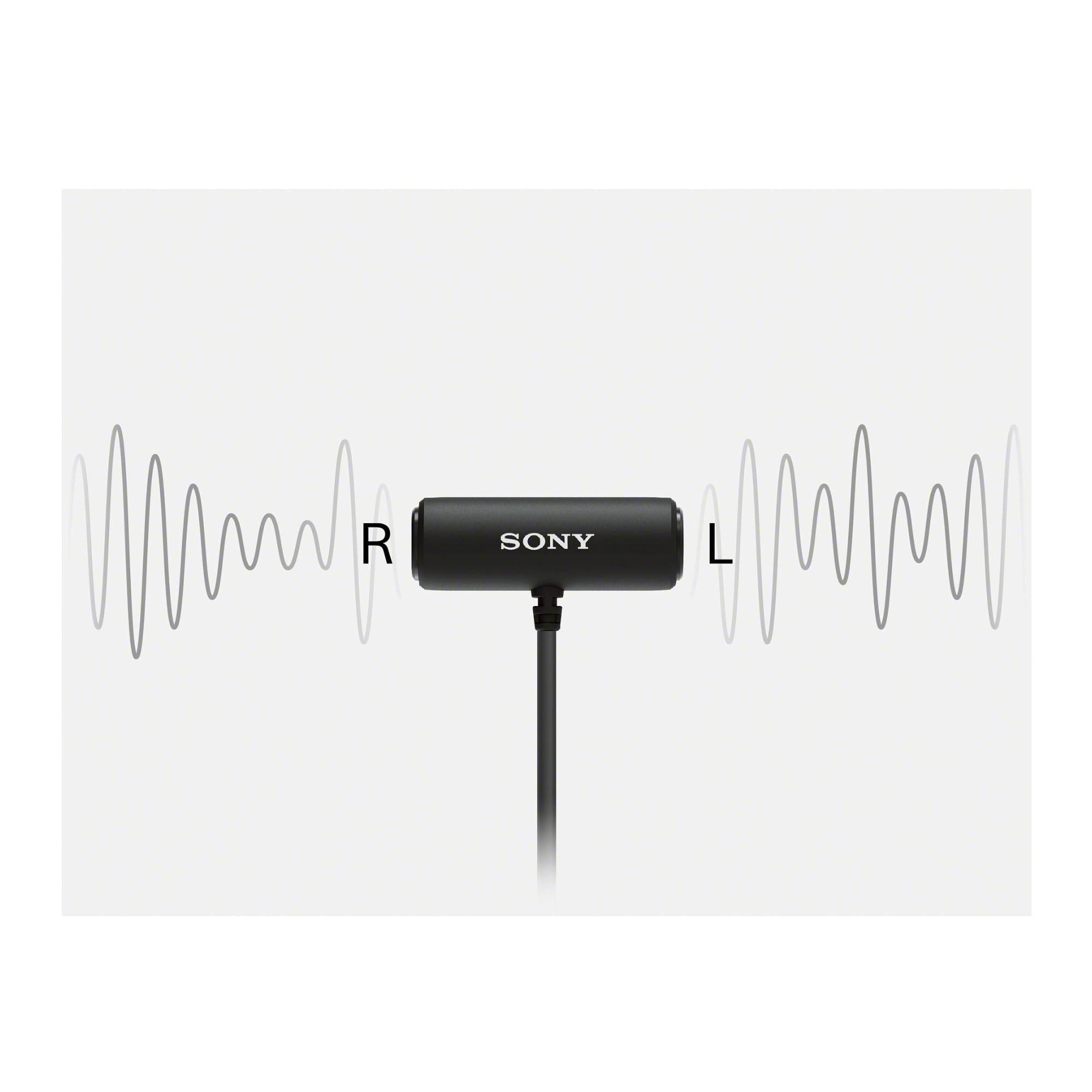 Foto 6 | Micrófono Lavalier Sony Ecmlv1 Estéreo Compacto Negro - Venta Internacional.