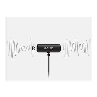 Foto 6 | Micrófono Lavalier Sony Ecmlv1 Estéreo Compacto Negro - Venta Internacional.