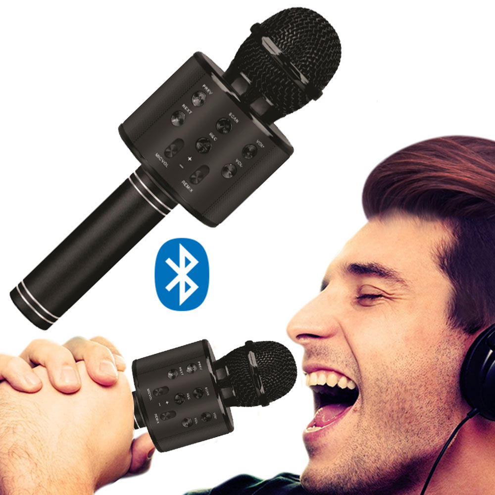 Foto 6 pulgar | Micrófono Karaoke Vivitar Inalámbrico Bluetooth Alimentado Por Usb - Venta Internacional.