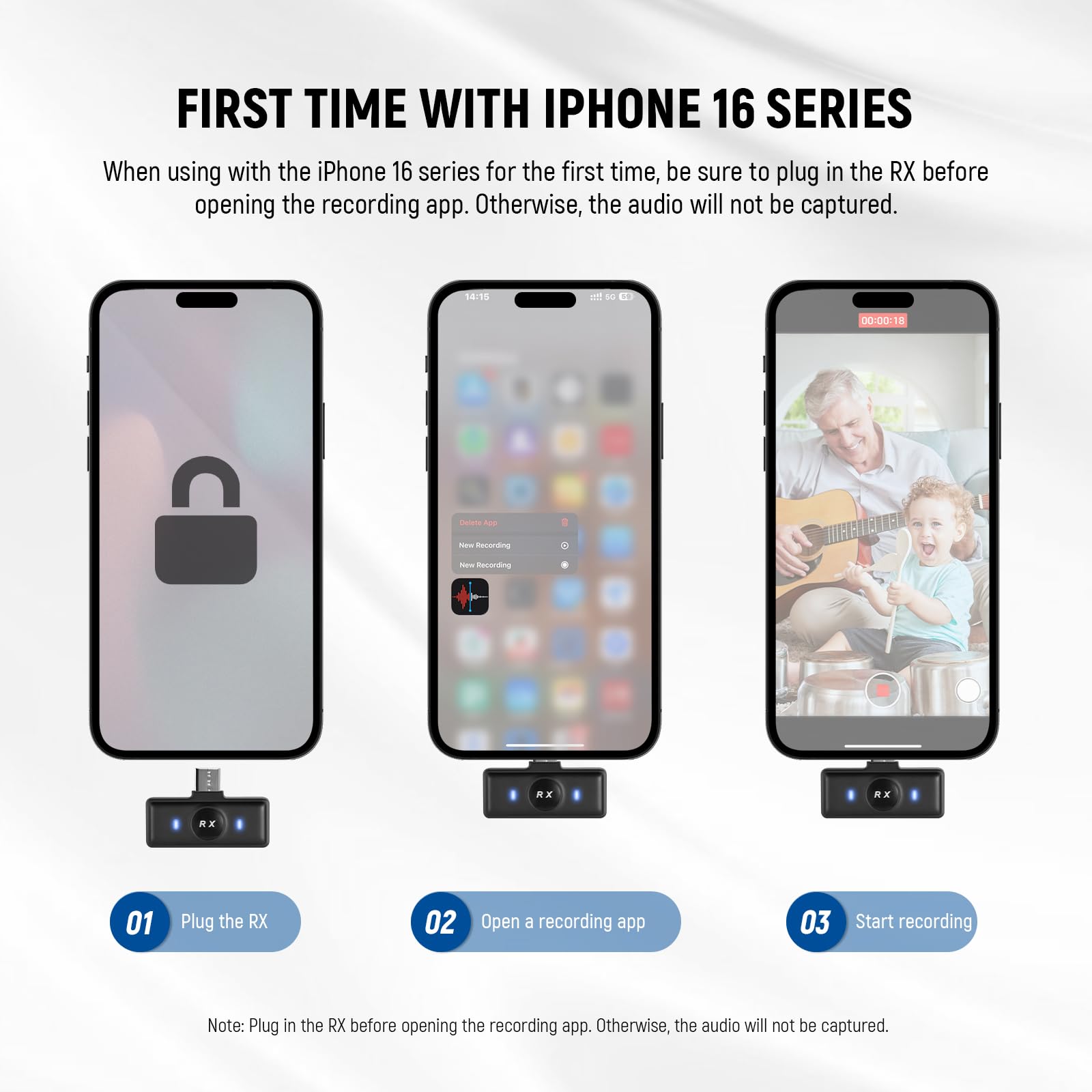 Foto 8 pulgar | Micrófono Lavalier Inalámbrico Neewer M18 Usb-c Con Funda 24h - Venta Internacional.