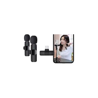Foto 1 | Micrófono Lavalier Inalámbrico Usb C Recargable - Venta Internacional