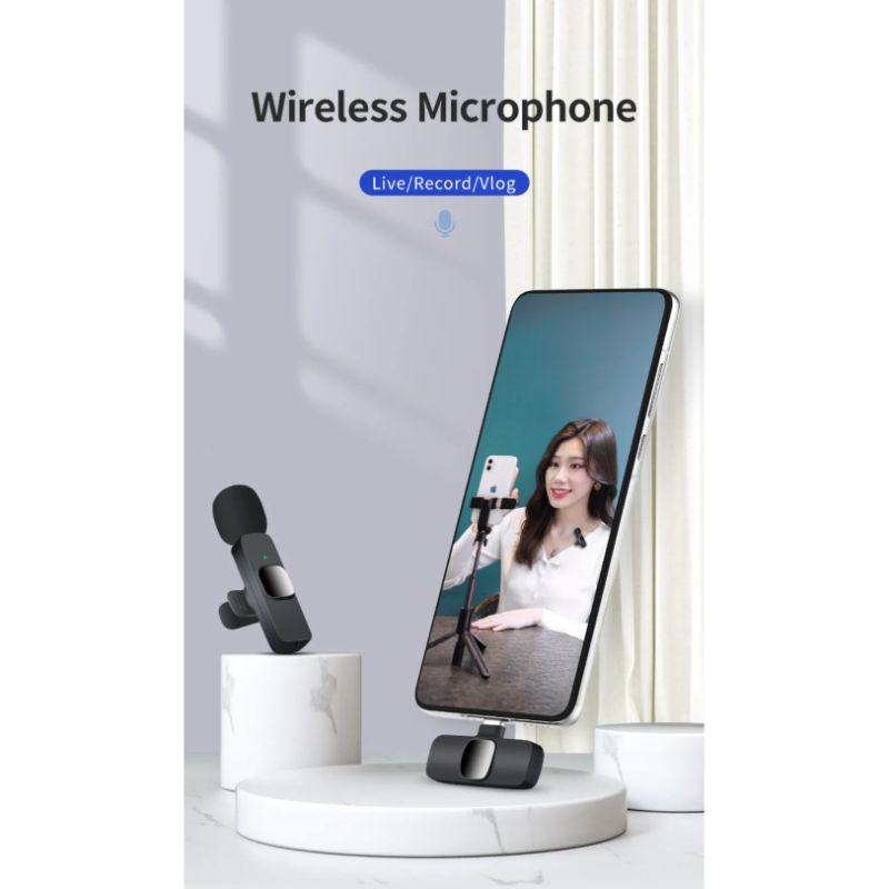Foto 8 pulgar | Micrófono Lavalier Inalámbrico Usb C Recargable - Venta Internacional