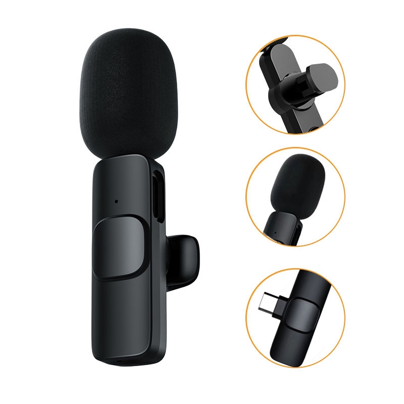 Foto 2 pulgar | Micrófono Inalámbrico de Solapa Lavalier para iPhone con Lightning - Venta Internacional