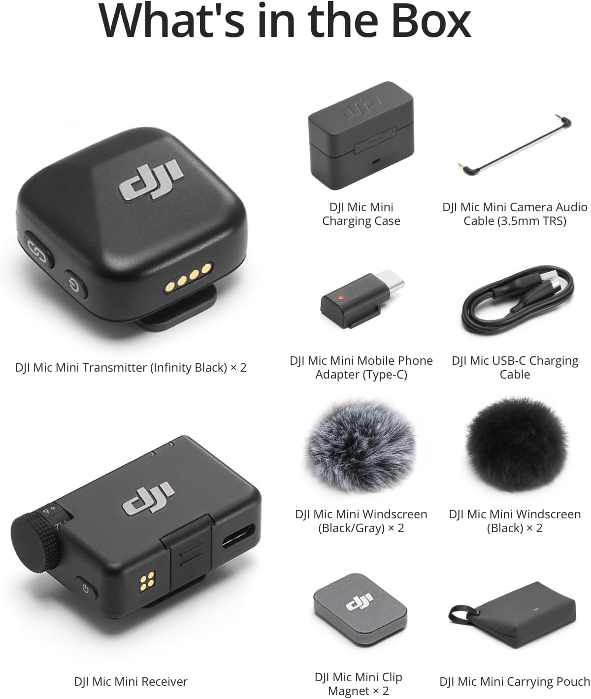 Foto 7 pulgar | Micrófono Inalámbrico Dji Mic Mini (2 Tx + 1 Rx) Con Cargador - Venta Internacional.