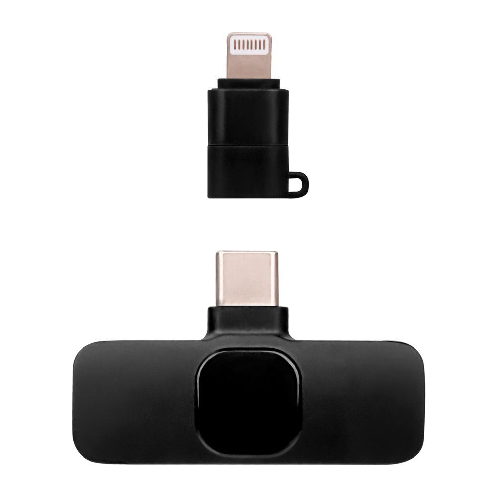 Foto 6 pulgar | Kit 2 Micrófonos Inalámbricos Para Celular  Stf | Tipo C - Lightning Con Estuche