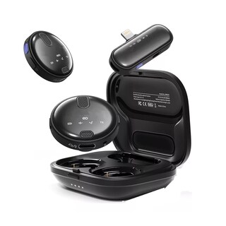 Foto 1 | Micrófono Inalámbrico de Solapa Eo Safe Imports ESI-16090-1 Negro para iPhone