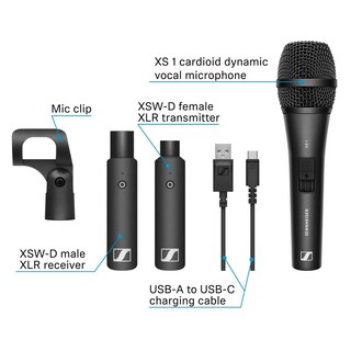 Foto 3 | Sistema De Micrófono Inalámbrico Sennheiser Vocal Set (508484) - Venta Internacional.
