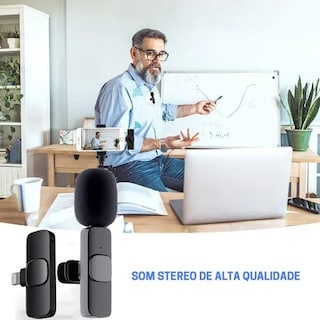 Foto 4 | Set de 2 Micrófonos Solapa Inalámbrico Wifi Con Receptor Usb Tipo C