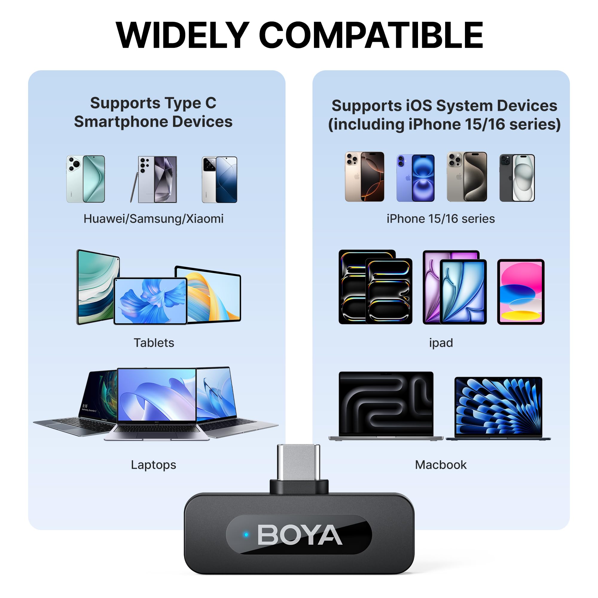 Foto 5 | Micrófono Inalámbrico Boya By-v20 Para Iphone Serie 15/16 - Venta Internacional.