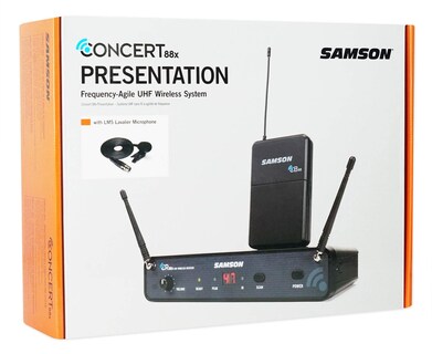 Foto 7 | Sistema Inalámbrico Samson Concert 88x Con Micrófono Lavalier Lm5 Negro - Venta Internacional.