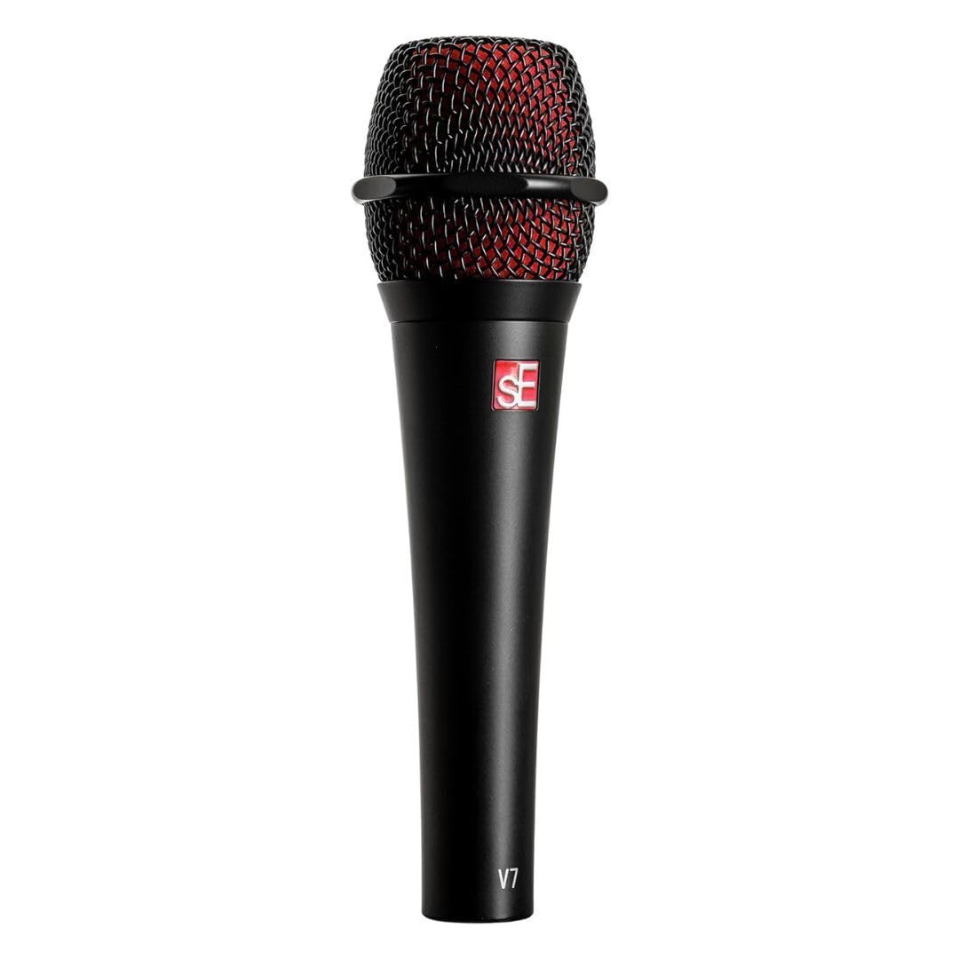 Micrófono Portátil Se Electronics V7 Black Studio Grade - Venta Internacional.