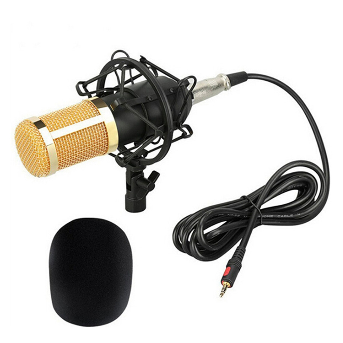 Foto 3 pulgar | Micrófono Con Cable Bm-800 Con Soporte Amortiguador - Gs Black - Venta Internacional.
