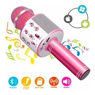 Foto 3 | Micrófono Karaoke Con Altavoz Bluetooth - Venta Internacional.