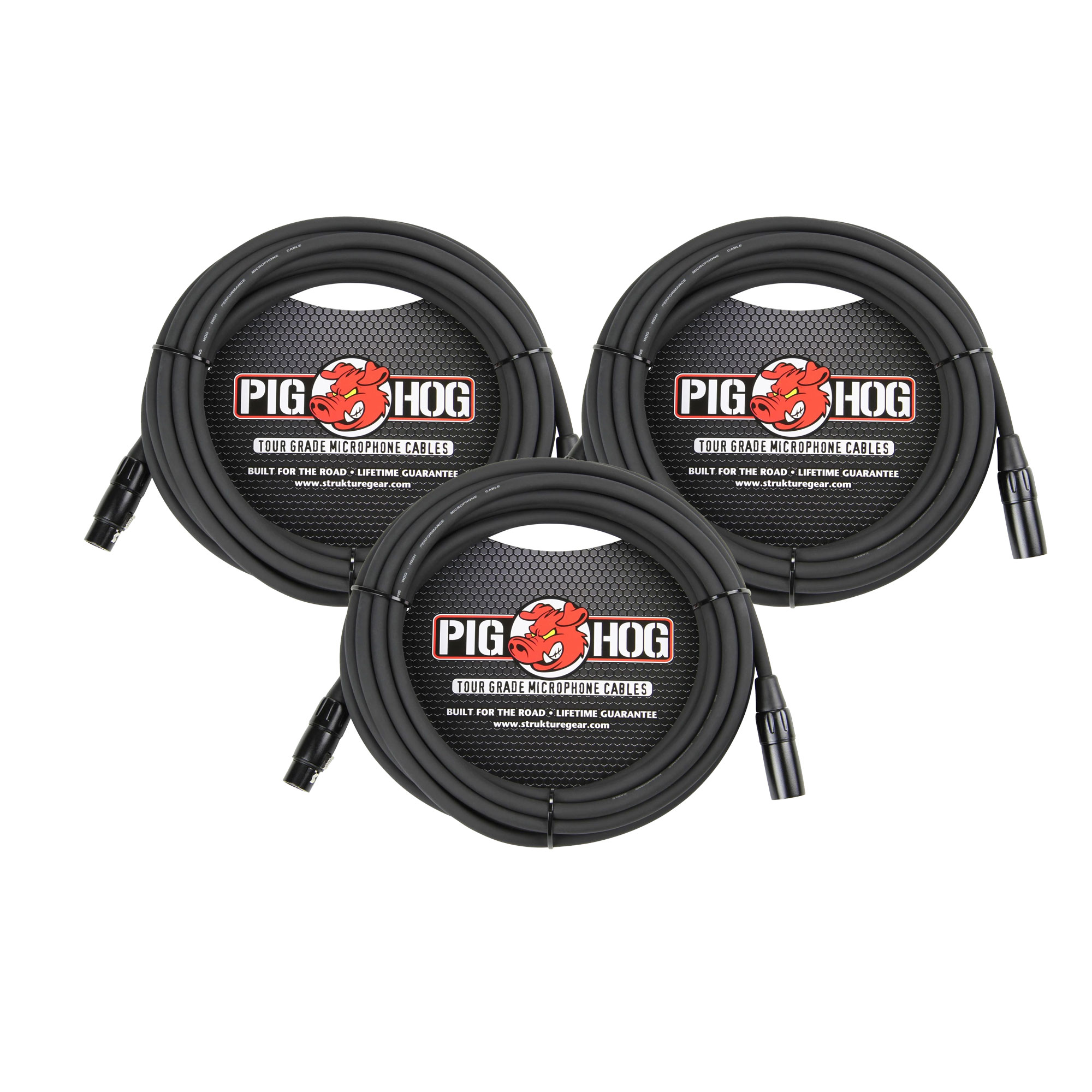 Cable De Micrófono Pig Hog Phm25 De Alto Rendimiento, 8 Mm, Xlr, 25 Pies - Venta Internacional.