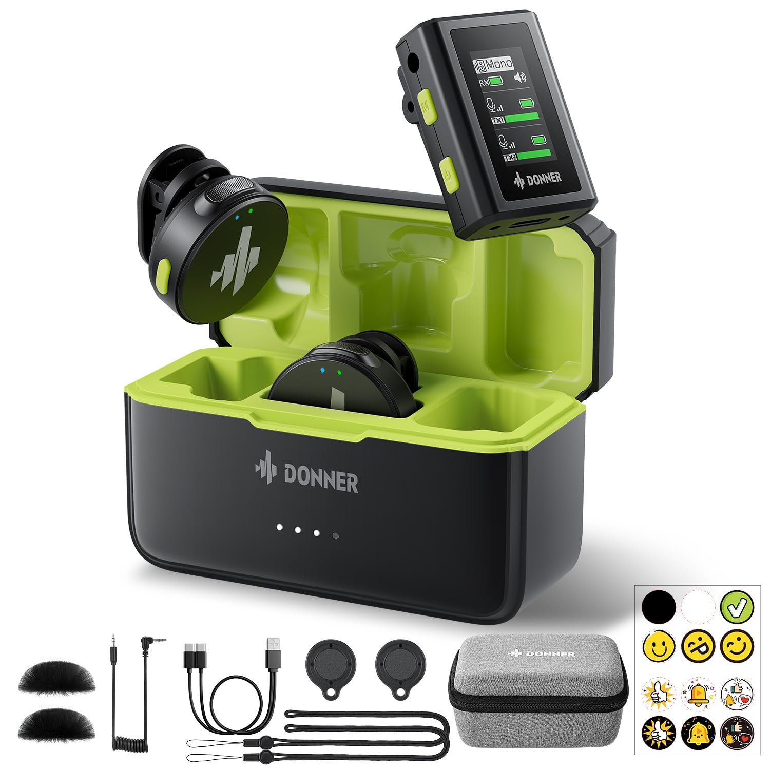Foto 2 pulgar | Micrófono Lavalier Inalámbrico Donner Vpm-20, Versión De Cámara - Venta Internacional.