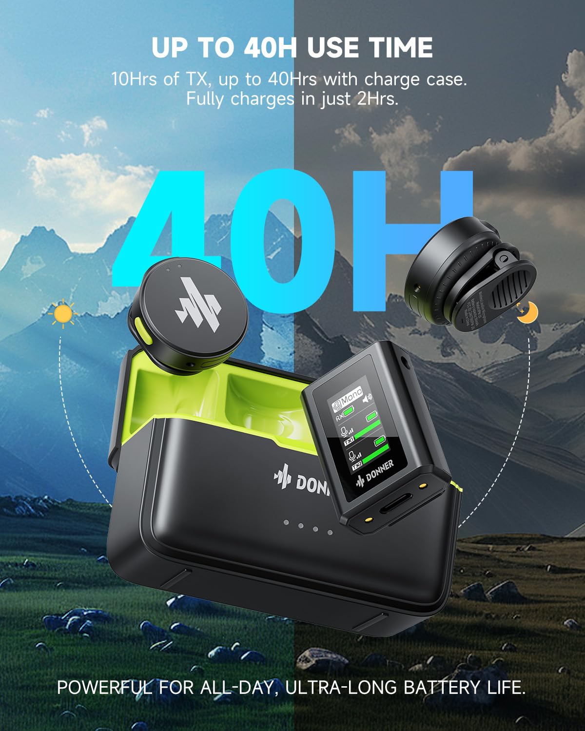 Foto 5 | Micrófono Lavalier Inalámbrico Donner Vpm-20 Para Iphone/android - Venta Internacional.