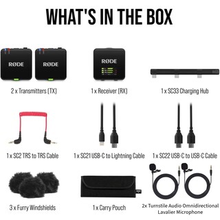 Foto 5 | Micrófono Inalámbrico Røde Wireless Go (gen 3) Con 2 Micrófonos Lavalier - Venta Internacional.