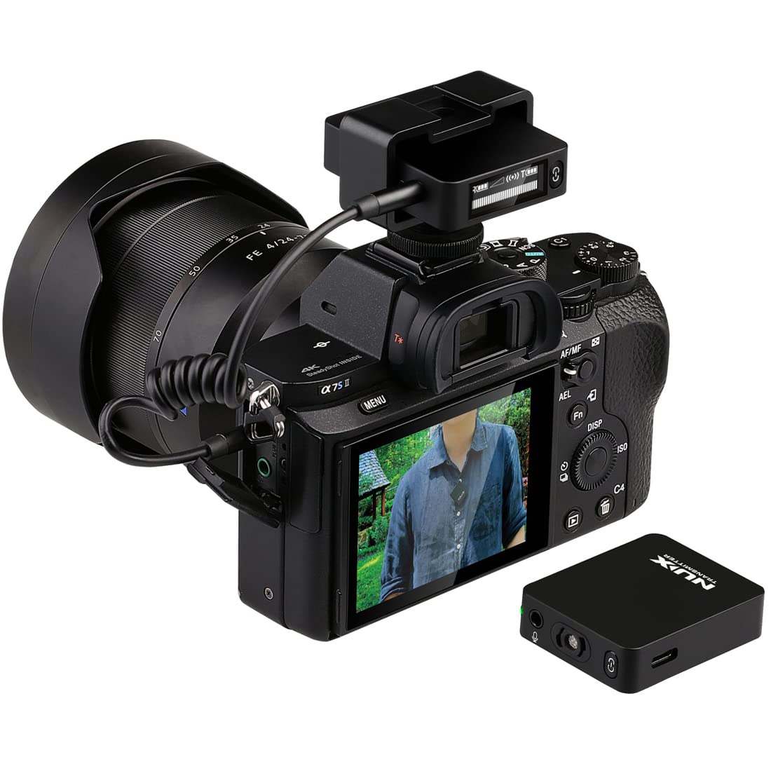 Foto 4 pulgar | Sistema De Micrófono Inalámbrico Nux B-10 Vlog Para Grabación De Vlogs - Venta Internacional.