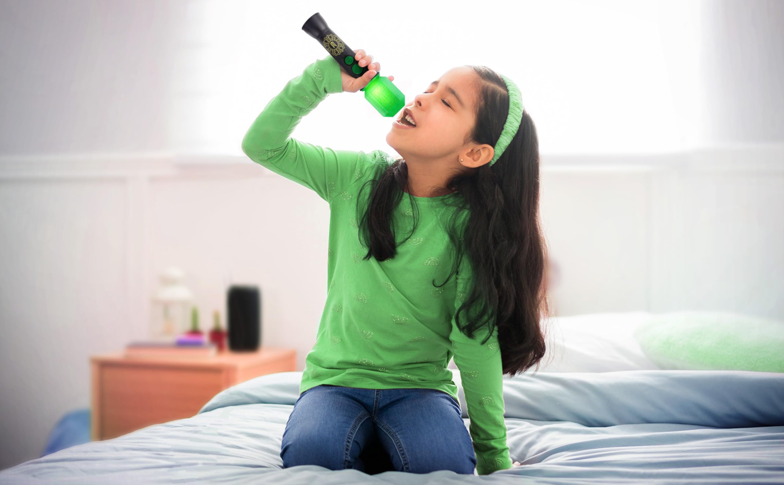 Foto 4 pulgar | Micrófono De Juguete Ekids Wicked Sing Along Con Música Y Luces - Venta Internacional.