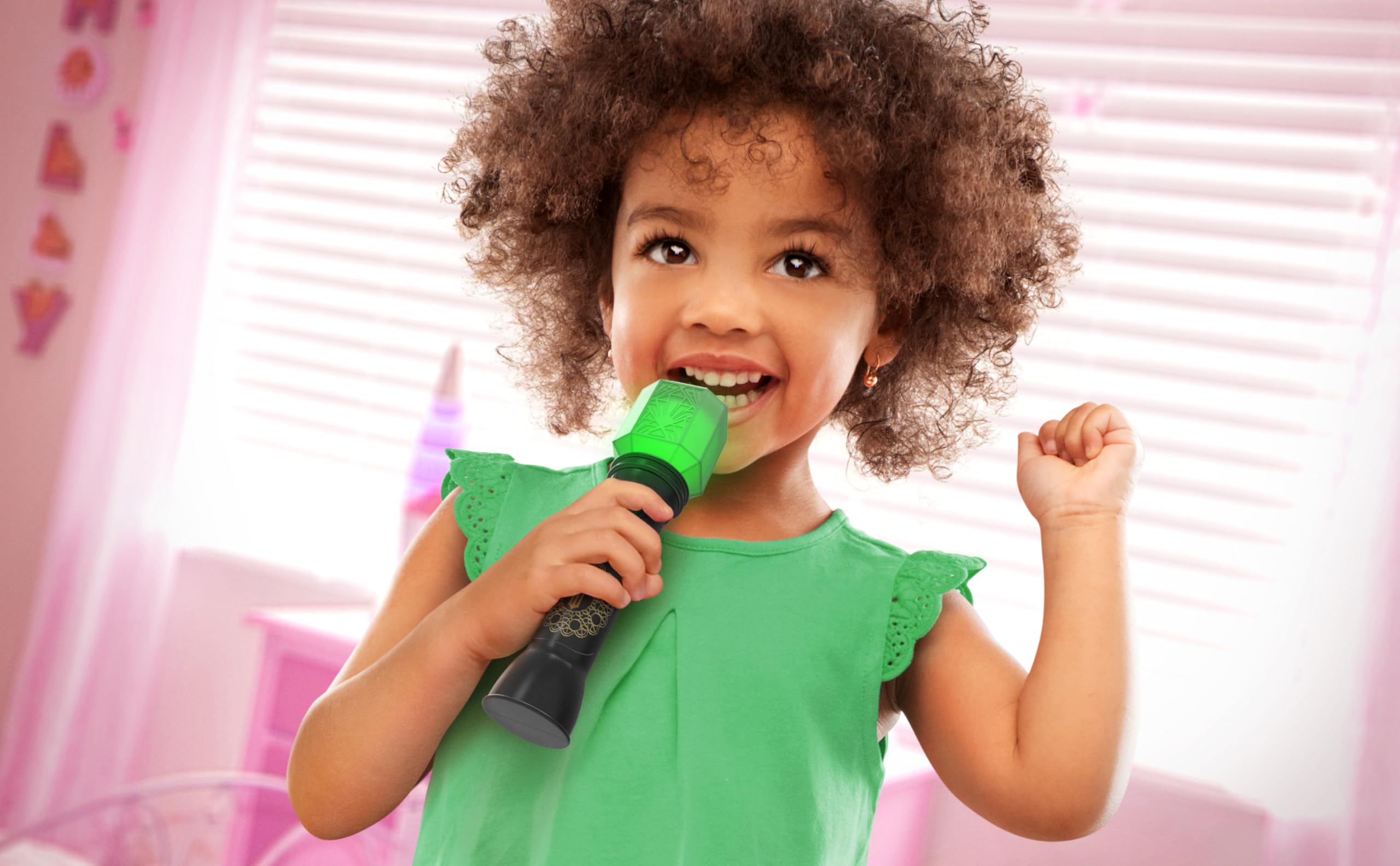 Foto 5 | Micrófono De Juguete Ekids Wicked Sing Along Con Música Y Luces - Venta Internacional.