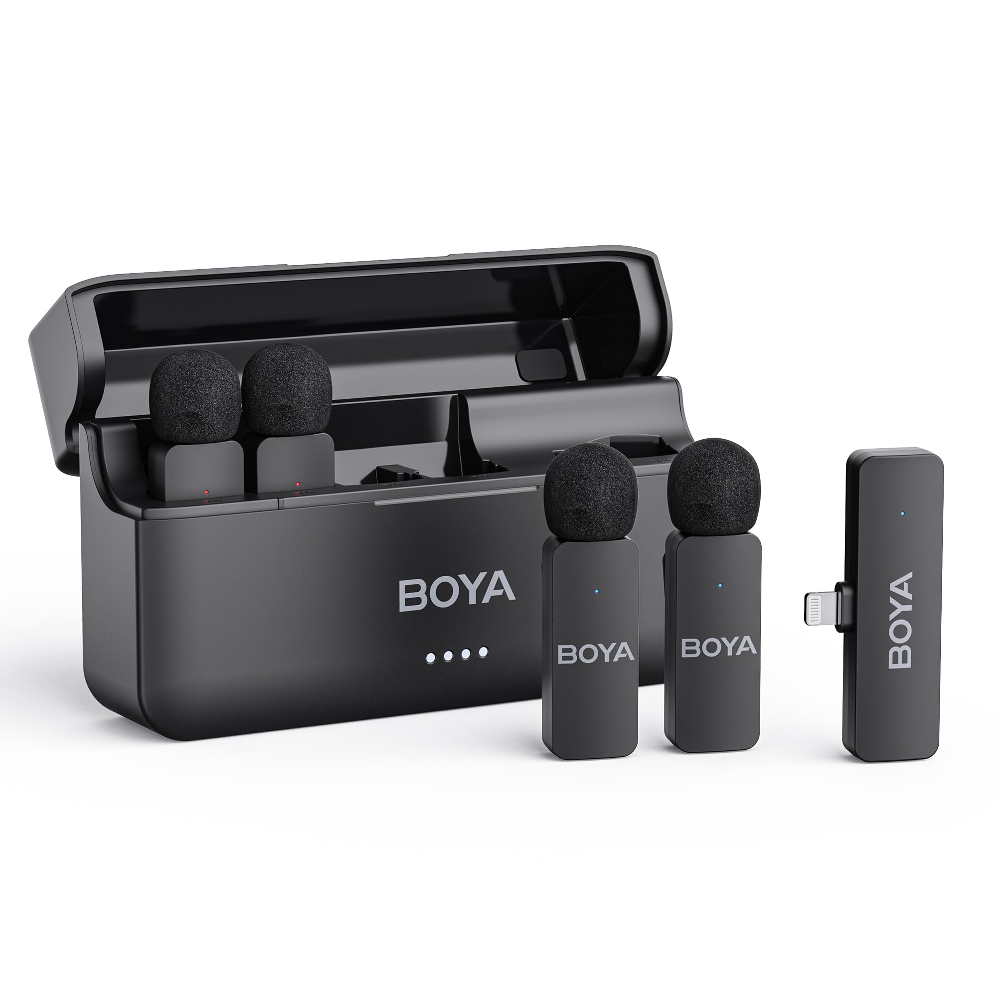Foto 2 pulgar | Micrófono Lavalier Inalámbrico Boya By-v4d Para Iphone Ipad - Venta Internacional.