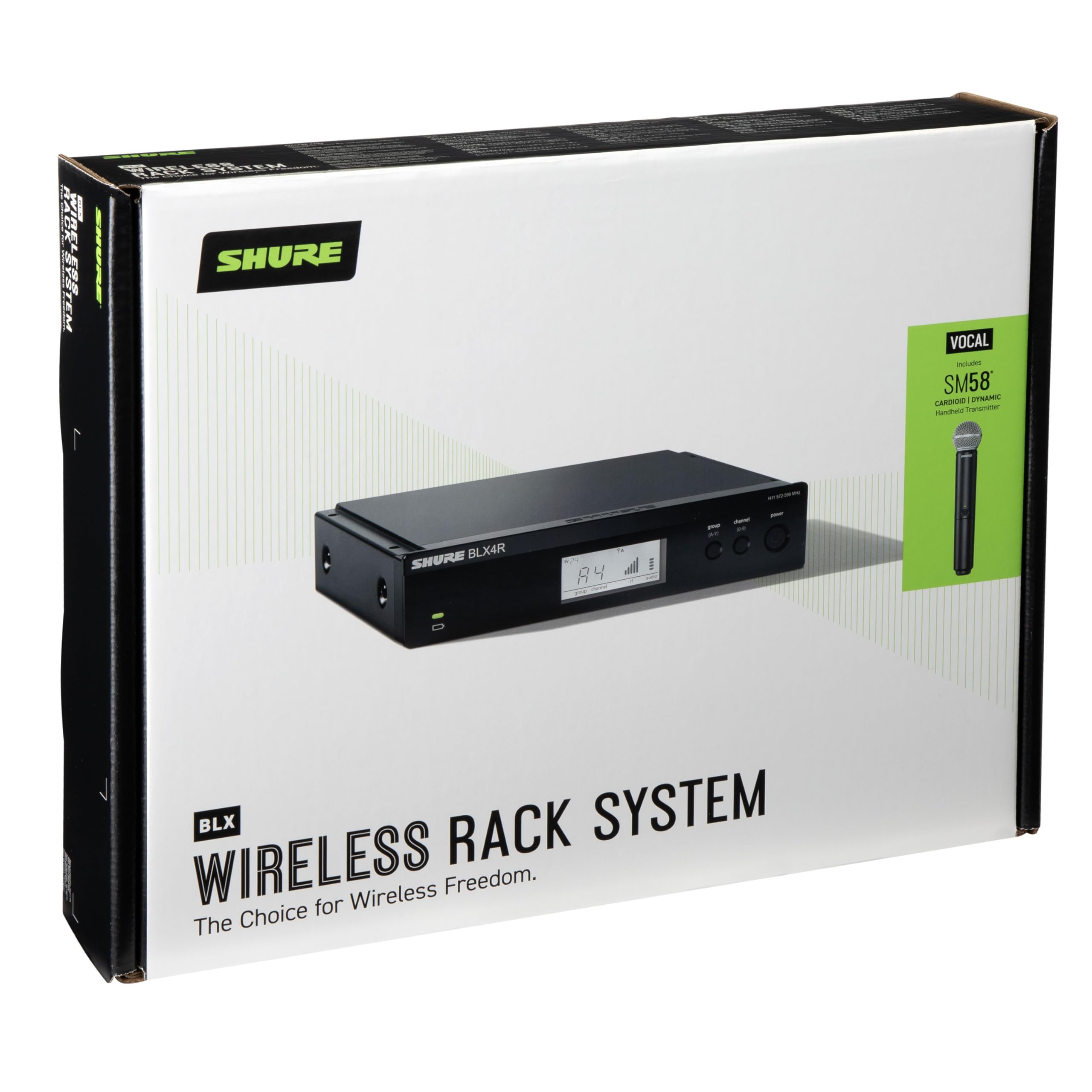 Foto 2 | Sistema De Micrófono Inalámbrico Shure Blx24r/sm58 Con Batería De 14 Horas - Venta Internacional.