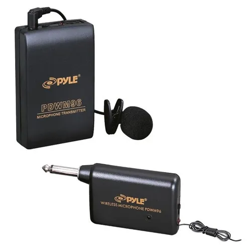 Foto 2 pulgar | Microfono Lavalier Pyle Pro Pdwm96 Sistema Inalámbrico Color Negro