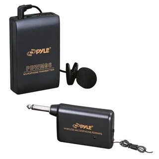Foto 1 | Microfono Lavalier Pyle Pro Pdwm96 Sistema Inalámbrico Color Negro