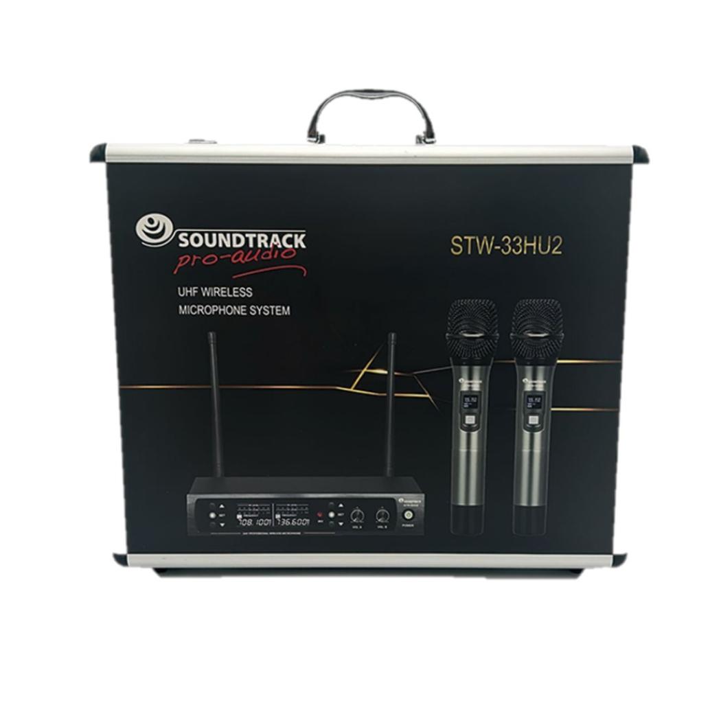 Foto 2 | Micrófono Inalámbrico Soundtrack Stw-23hu2  Xlr  Cardioide  Dinámico