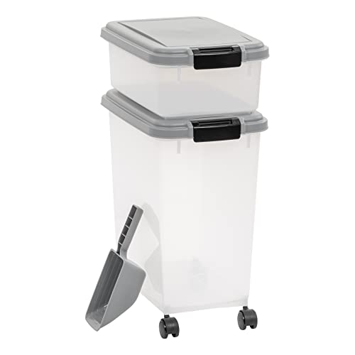 Recipiente Hermético De Almacenamiento De Comida Para Perros Amazon Basics De 3 Piezas - Venta Internacional.