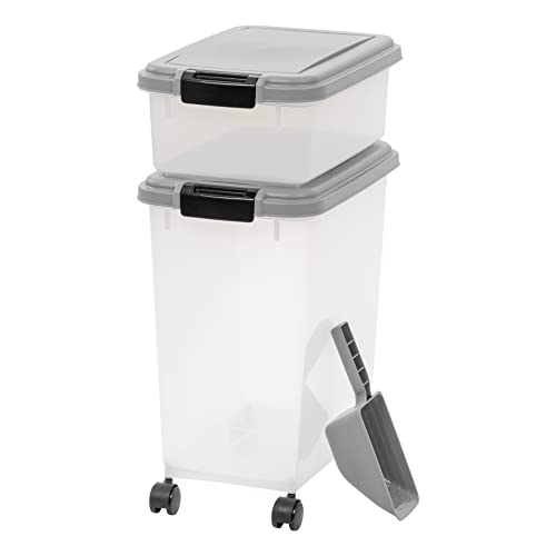 Foto 2 | Recipiente Hermético De Almacenamiento De Comida Para Perros Amazon Basics De 3 Piezas - Venta Internacional.