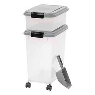 Foto 2 | Recipiente Hermético De Almacenamiento De Comida Para Perros Amazon Basics De 3 Piezas - Venta Internacional.