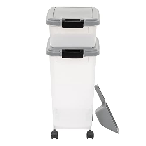 Foto 3 | Recipiente Hermético De Almacenamiento De Comida Para Perros Amazon Basics De 3 Piezas - Venta Internacional.