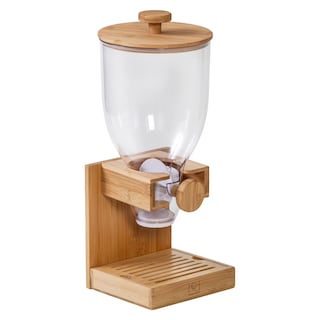 Foto 3 | Dispensador De Cereales Honey Can Do Bamboo Natural, 500 Ml - Venta Internacional.