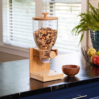 Foto 4 | Dispensador De Cereales Honey Can Do Bamboo Natural, 500 Ml - Venta Internacional.