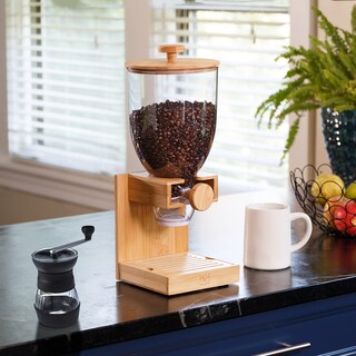 Foto 6 | Dispensador De Cereales Honey Can Do Bamboo Natural, 500 Ml - Venta Internacional.