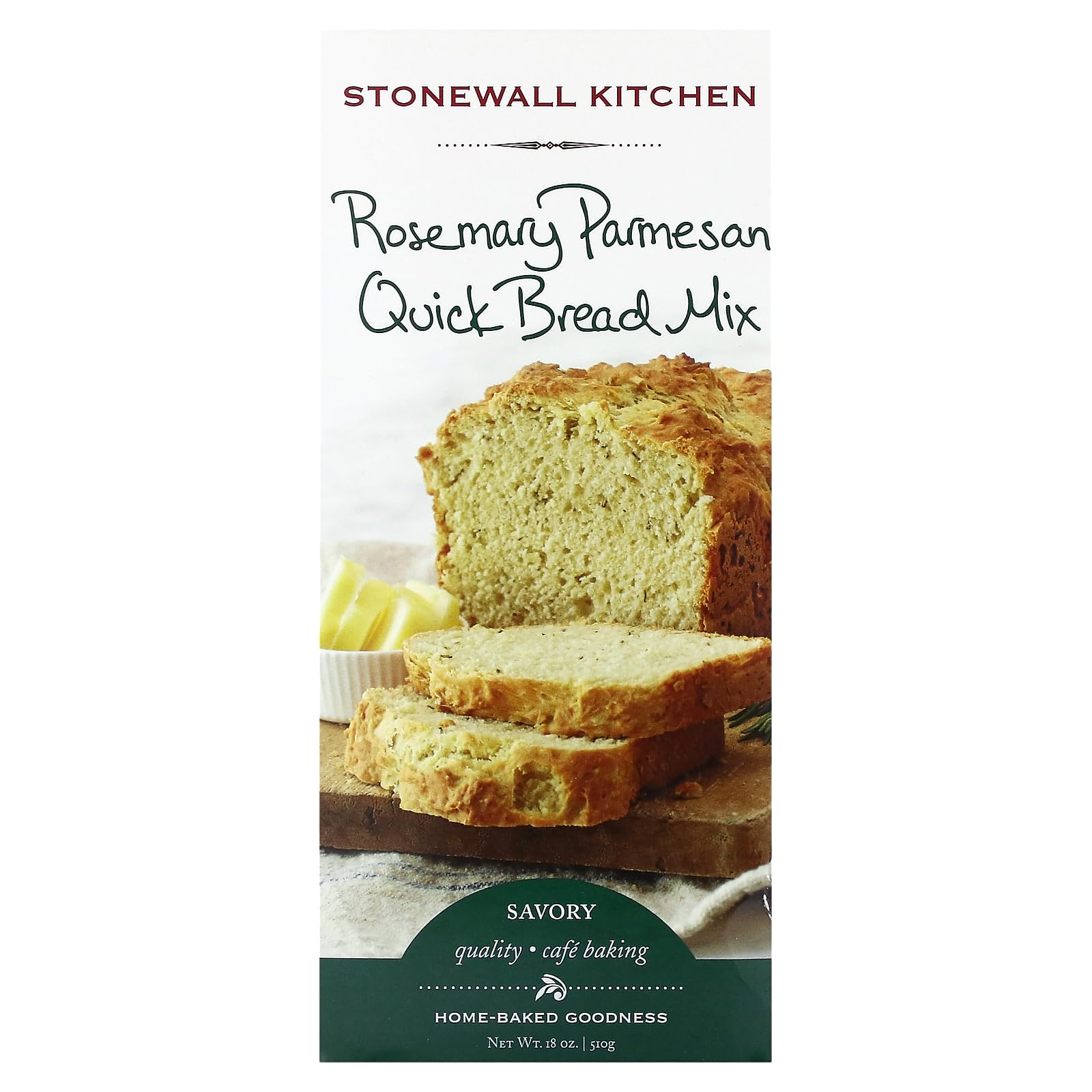 Mezcla Para Pan Stonewall Kitchen  Romero Y Parmesano  540 Ml - Venta Internacional. $660