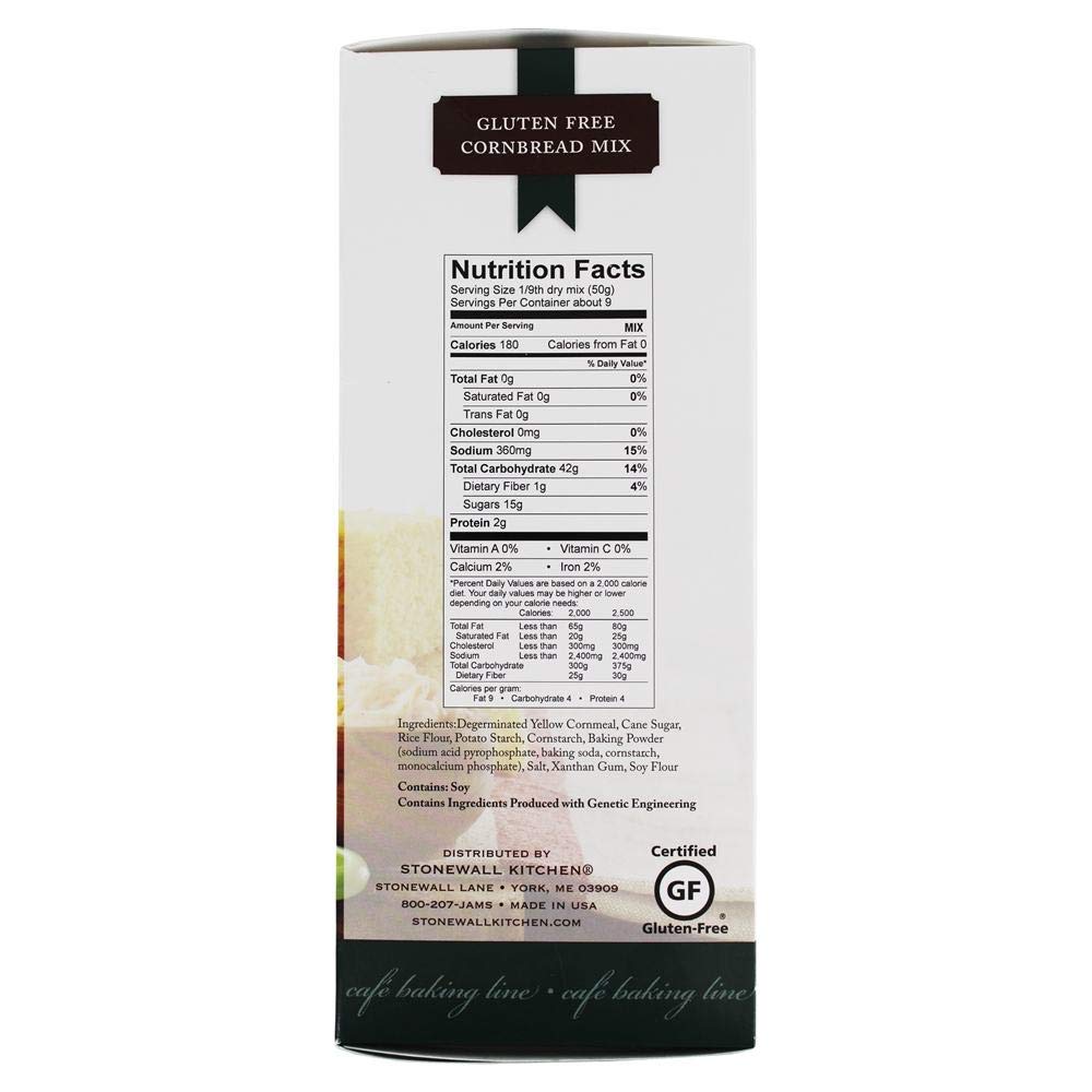 Foto 3 | Mezcla De Pan De Maíz Stonewall Kitchen Sin Gluten 473 Ml - Venta Internacional.