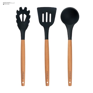 Foto 4 | KOCHSTELLE Batería de Cocina Wood Color Negro Antiadherente de 10 piezas