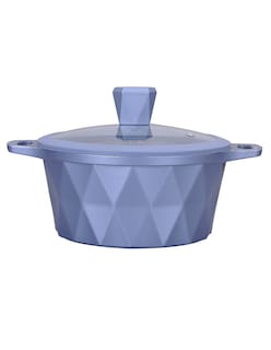 Foto 3 | Batería de Cocina Kochstelle Serenity color Azul con Mármol Antiadherente