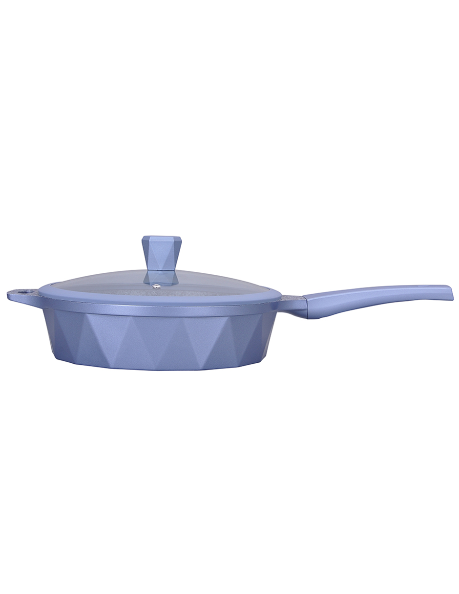 Foto 7 pulgar | Batería de Cocina Kochstelle Serenity color Azul con Mármol Antiadherente