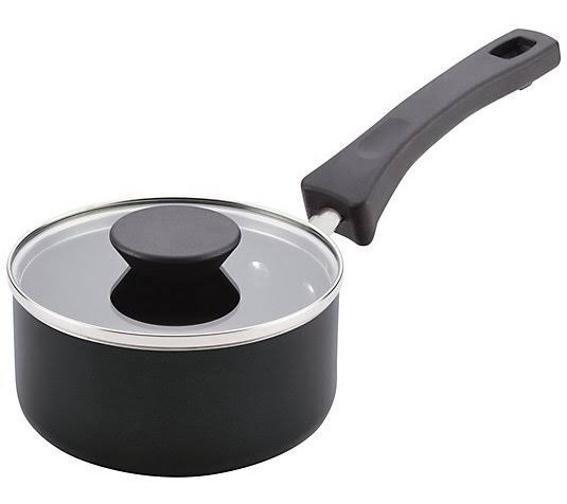 Foto 3 pulgar | Cacerola Antiadherente Farberware Cookware color Negro con Tapa 0.9 Litros