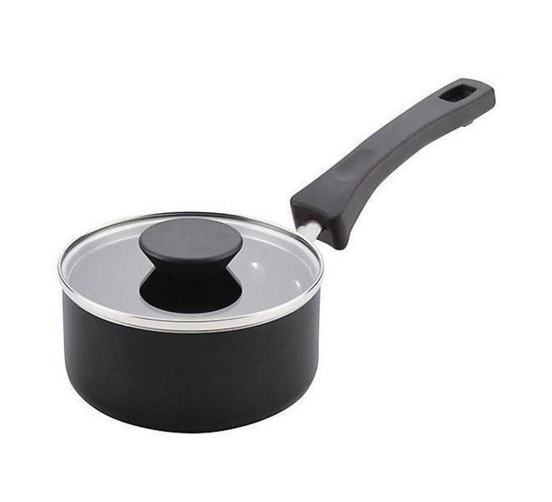 Foto 4 pulgar | Cacerola Antiadherente Farberware Cookware color Negro con Tapa 0.9 Litros