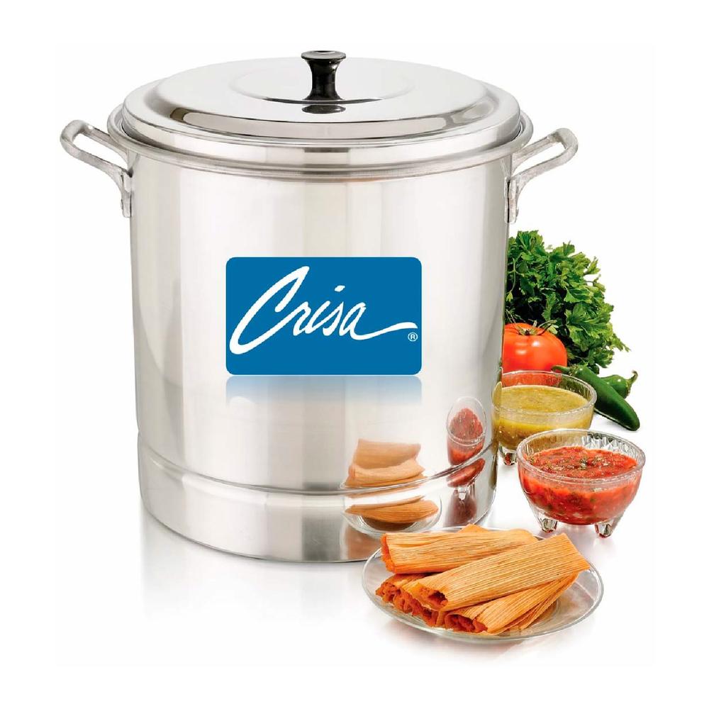 Foto 4 pulgar | Vaporera de Aluminio Crisa 26 L + Horno Mágico Pyr-O-Rey con Tapa de Cristal